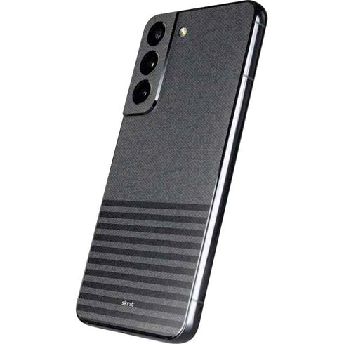 Black and Grey Stripes Galaxy S22 Skin